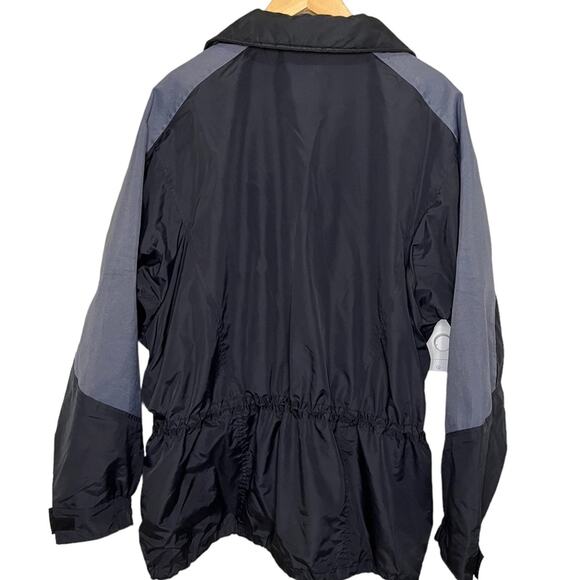 COLUMBIA Black & Gray Anorak Ski Snowboard Jacket Coat Women's Size Large - Picture 7 of 11